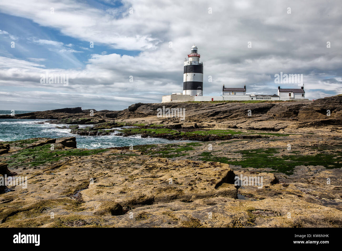 Image of hook head lighthouse and visitor centre hires stock