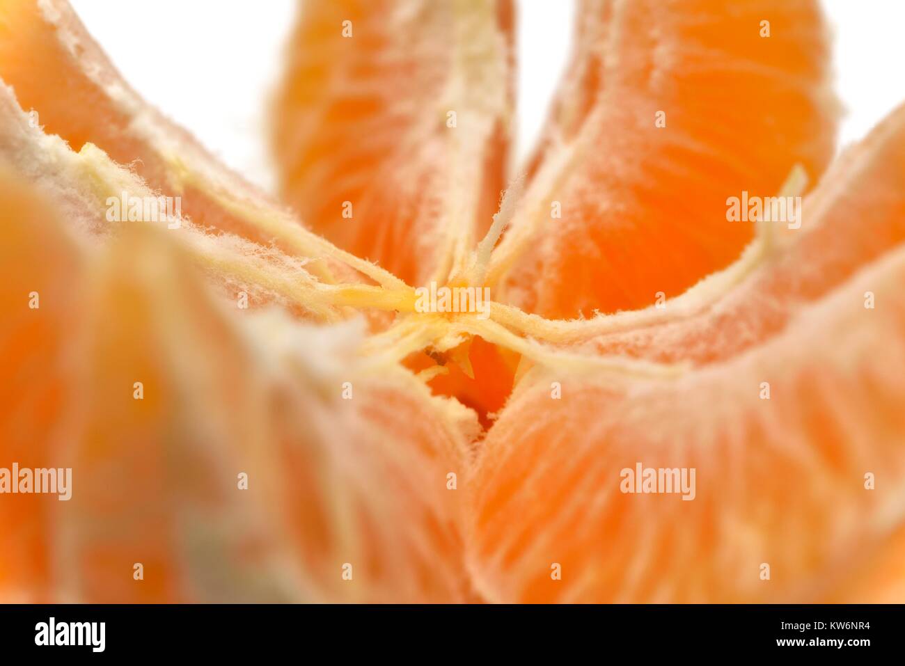 Orange segments Stock Photo Alamy