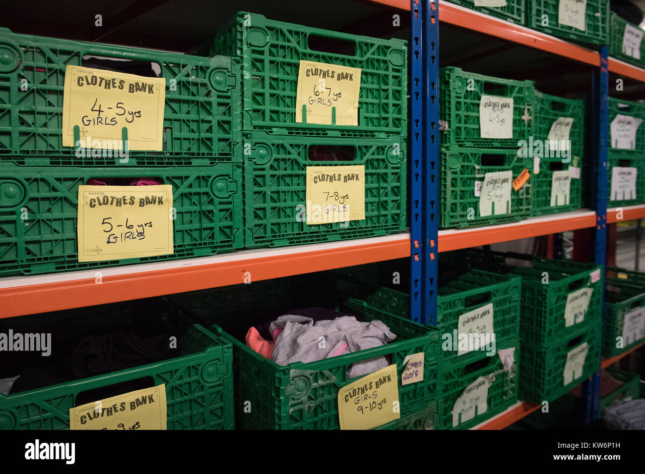 Coventry Foodbank, Progress Way, Coventry, CV3 2NT, UK. 21st December