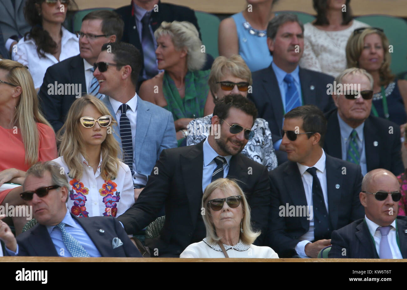 LONDON, ENGLAND - JULY 04: Suki Waterhouse, Bradley Cooper in the royal