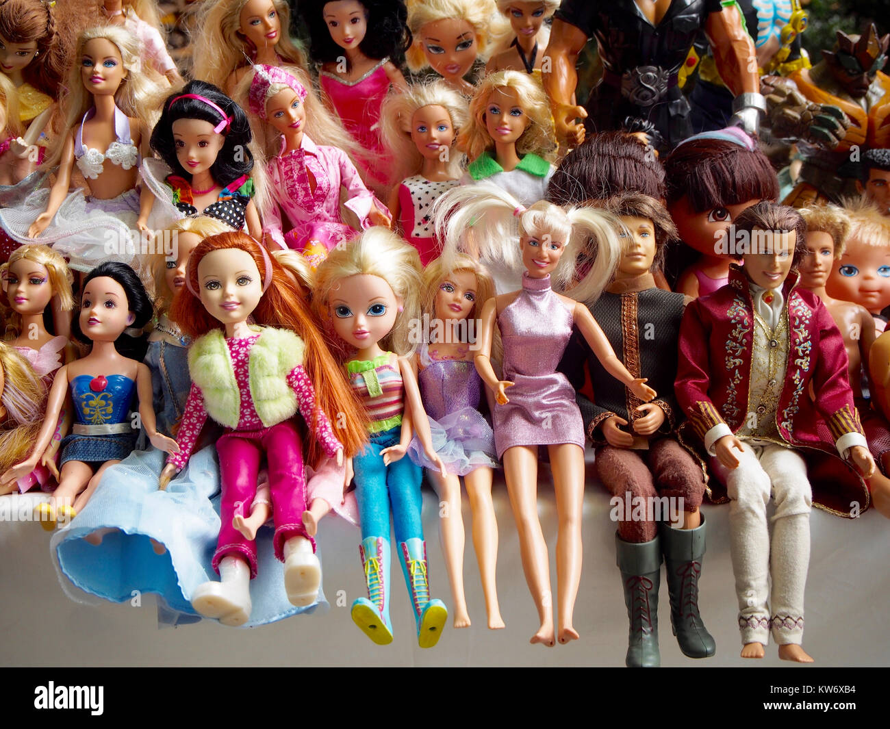 second hand barbie dolls