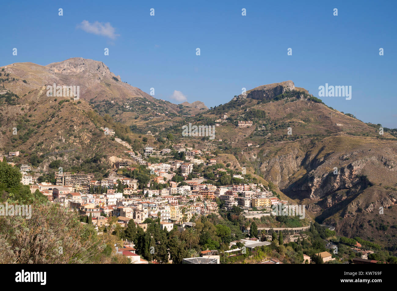 Taormina castelmola sicily hi-res stock photography and images - Alamy