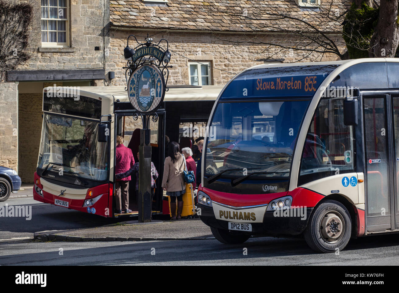 Village bus stop england people hi-res stock photography and images - Alamy