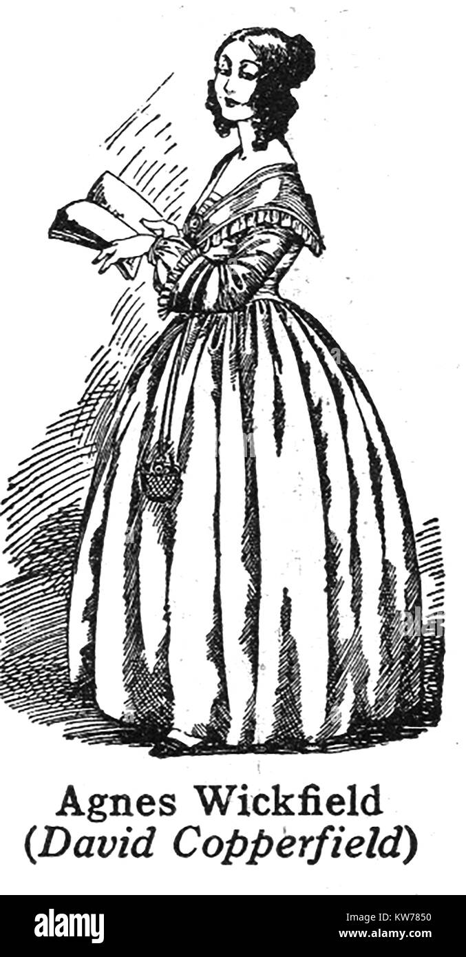 Charles Dickens 1812 to 1870 Dickens characters 1930's illustration