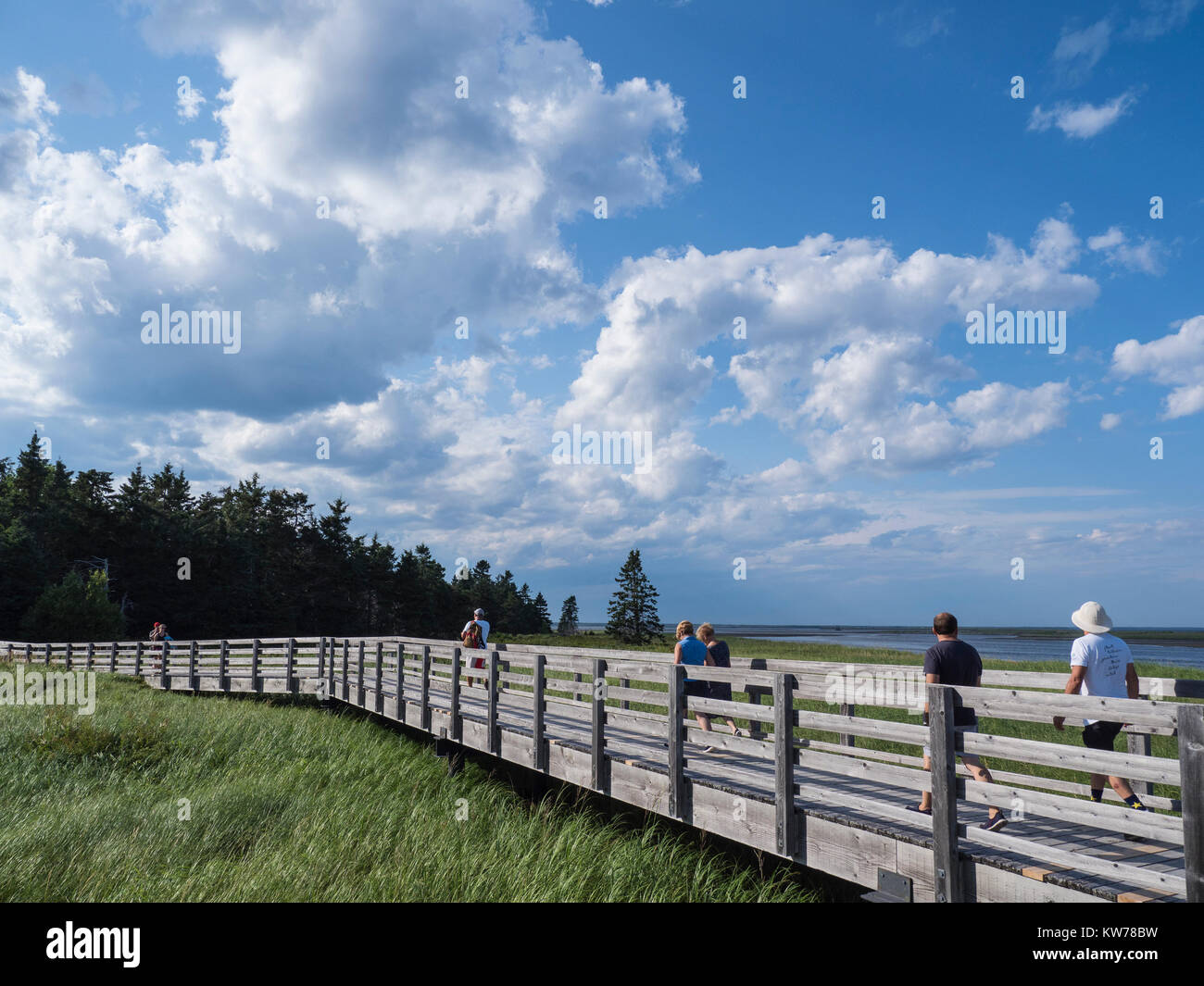 Boardwalk to South Kouchibouguac Dune, Kouchibouguac National Park, New