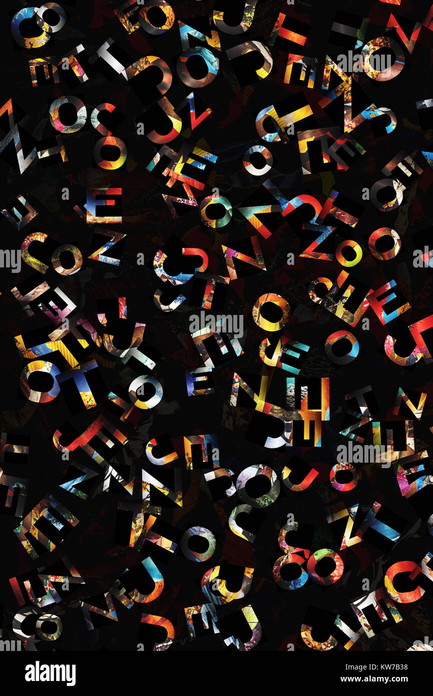 colourful alphabet letters background Stock Photo - Alamy