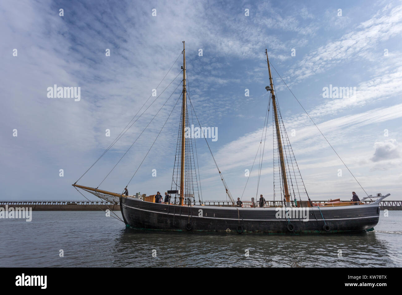 Williams, restored Baltic trader, Blyth Tall Ship project, Blyth
