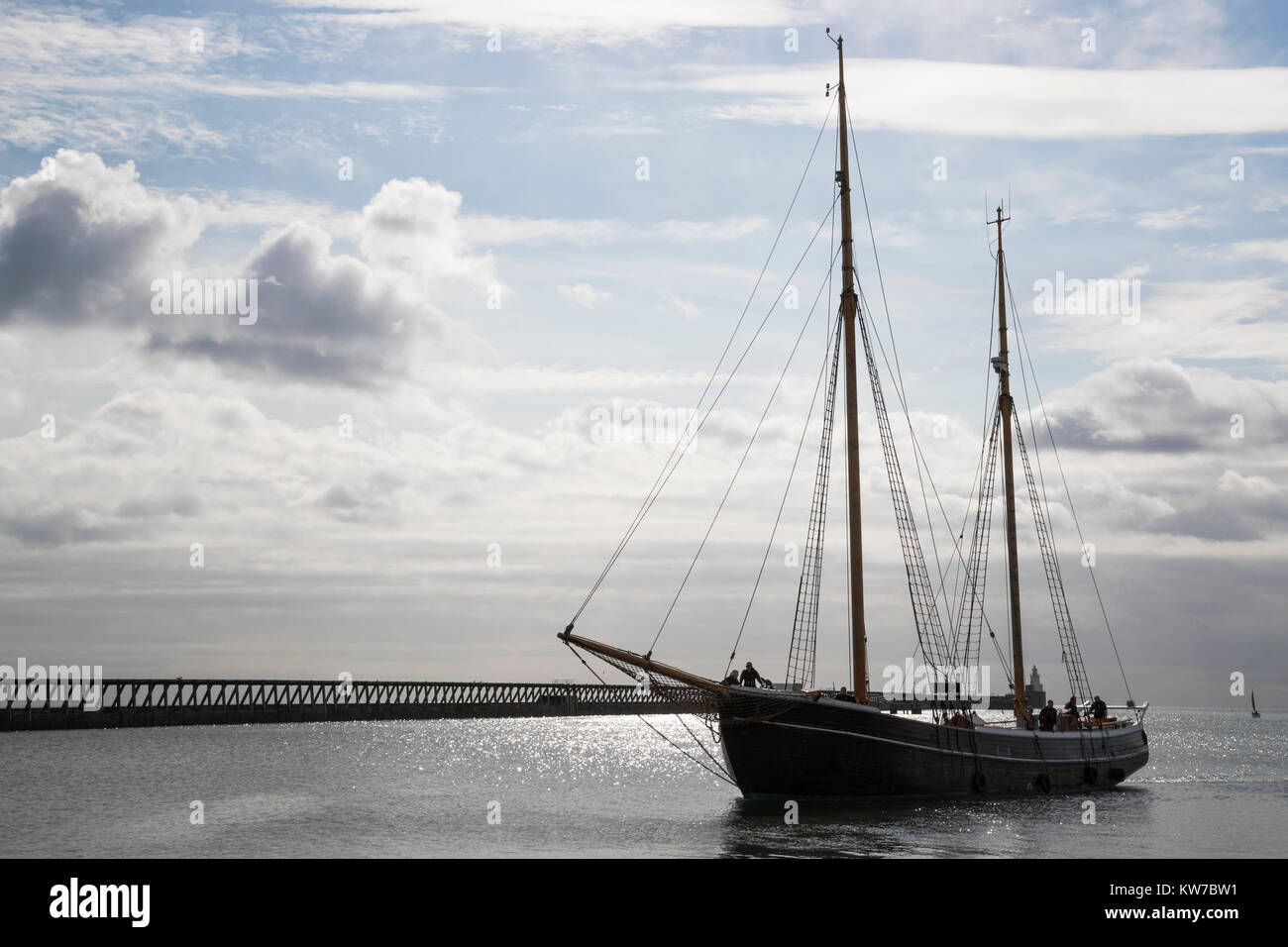Williams, restored Baltic trader, Blyth Tall Ship project, Blyth