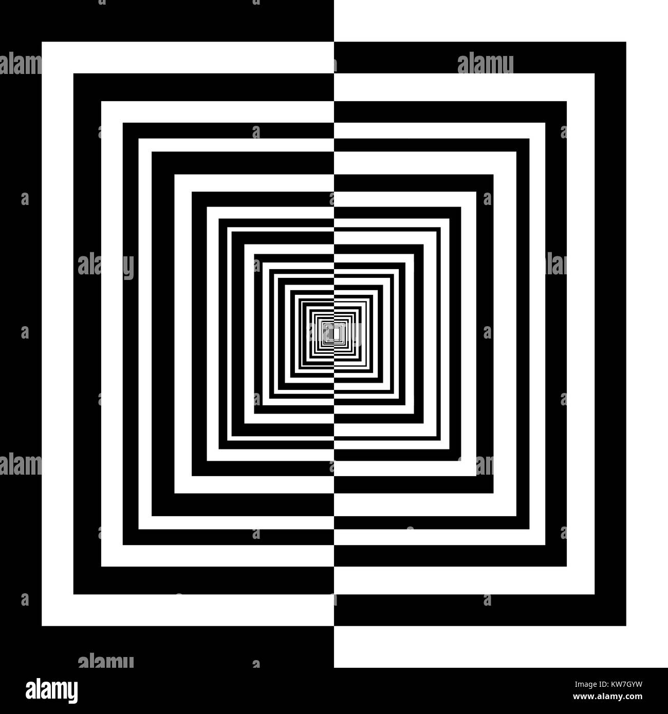 black and white squares ilustration Stock Vector Image & Art Alamy