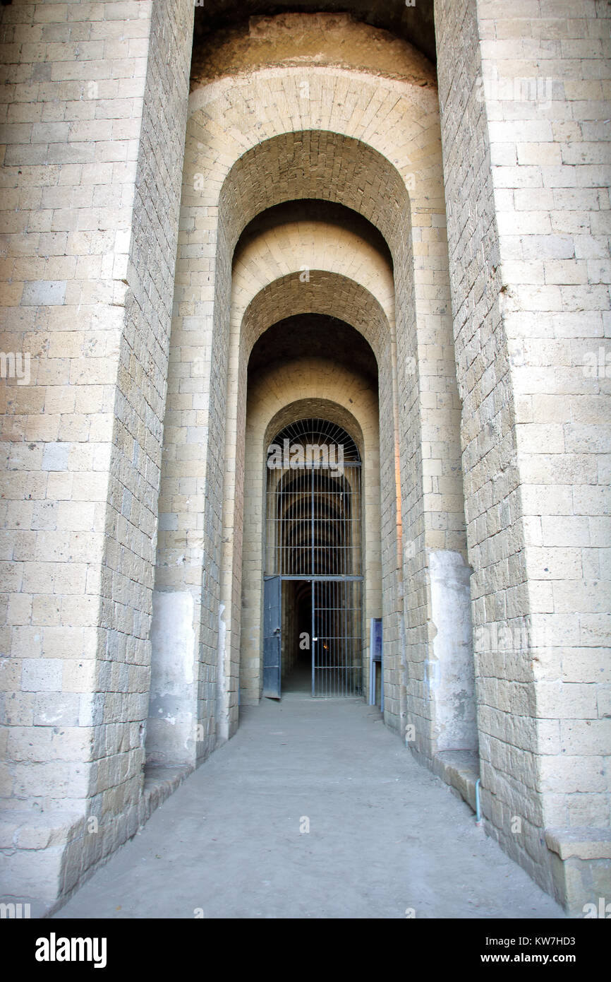 Roman tunnel known as Grotta di Seiano in Naples, Italy Stock Photo Alamy