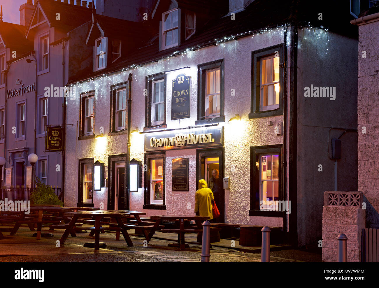 Crown hotel, portpatrick hires stock photography and images Alamy