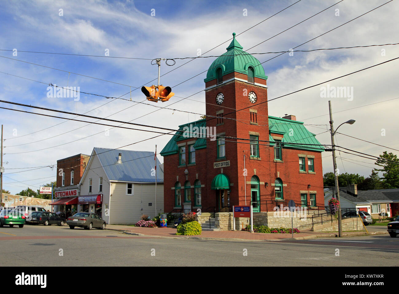 Town of Athens, Ontario Stock Photo Alamy