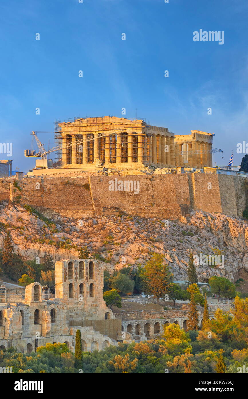 Acropolis Greece Vertical Hi-res Stock Photography And Images - Alamy