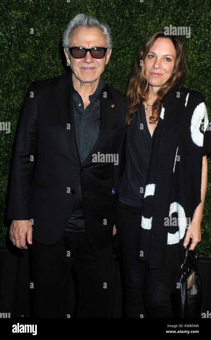 NEW YORK, NY APRIL 18 Harvey Keitel, Daphna Kastner attends the 11th