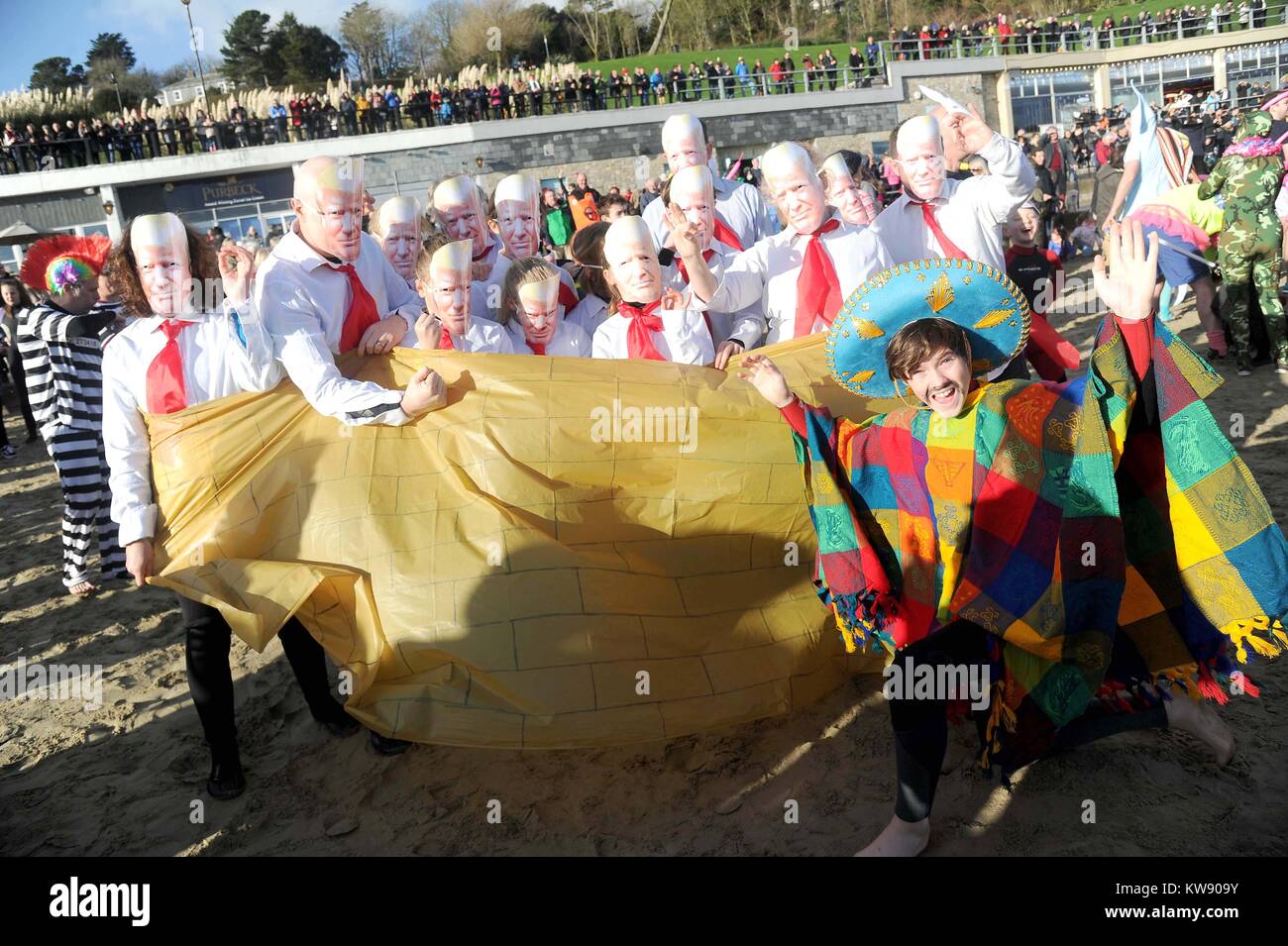 Lyme Lunge put on by Rotary Club of Lyme Regis to raise money for