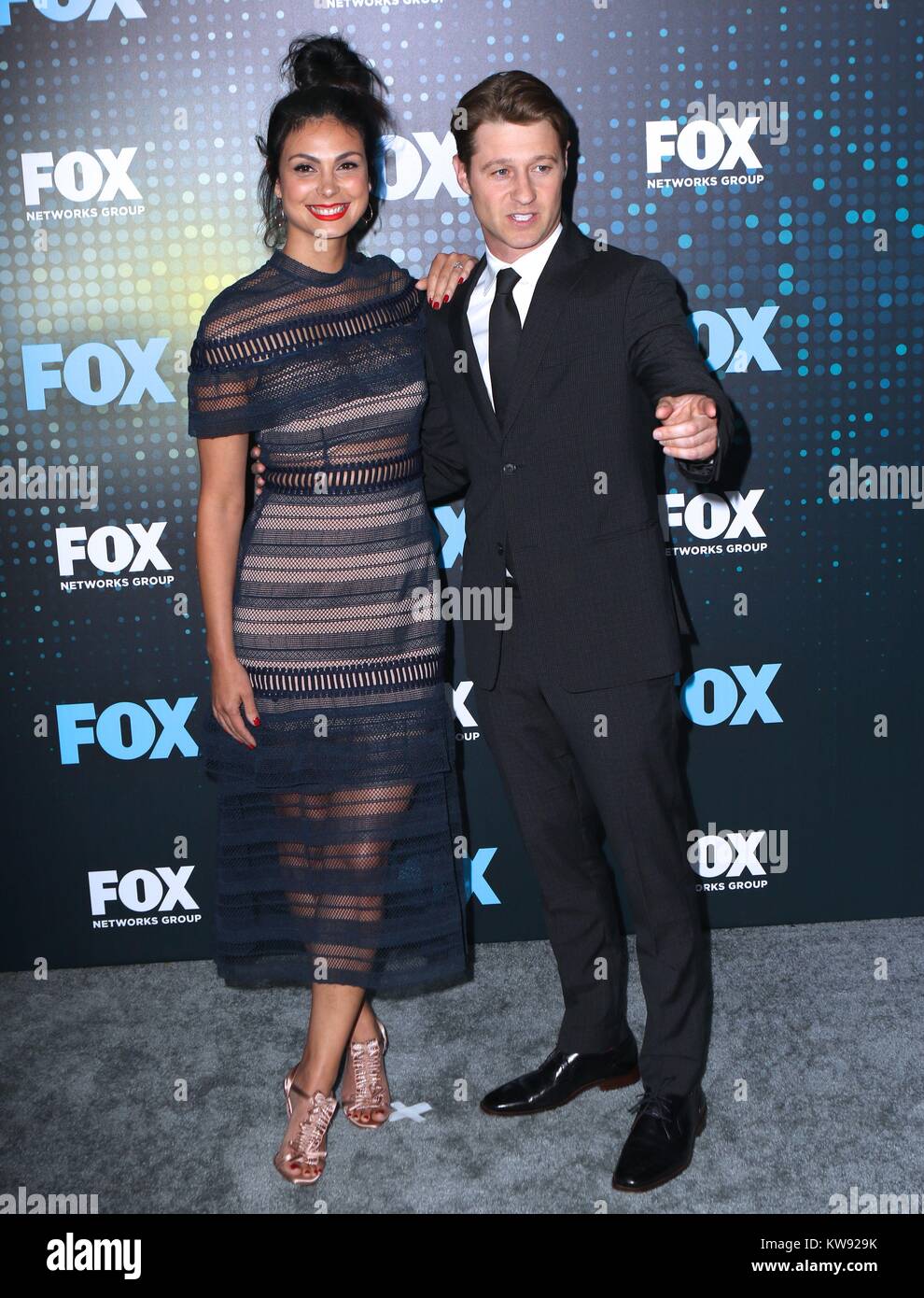 New York Ny May 15 Ben Mckenzie Morena Baccarin Of The Show Empire Attends The Fox Upfront On May 15 2017 In New York City People Ben Mckenzie Morena Baccarin Stock Photo Alamy