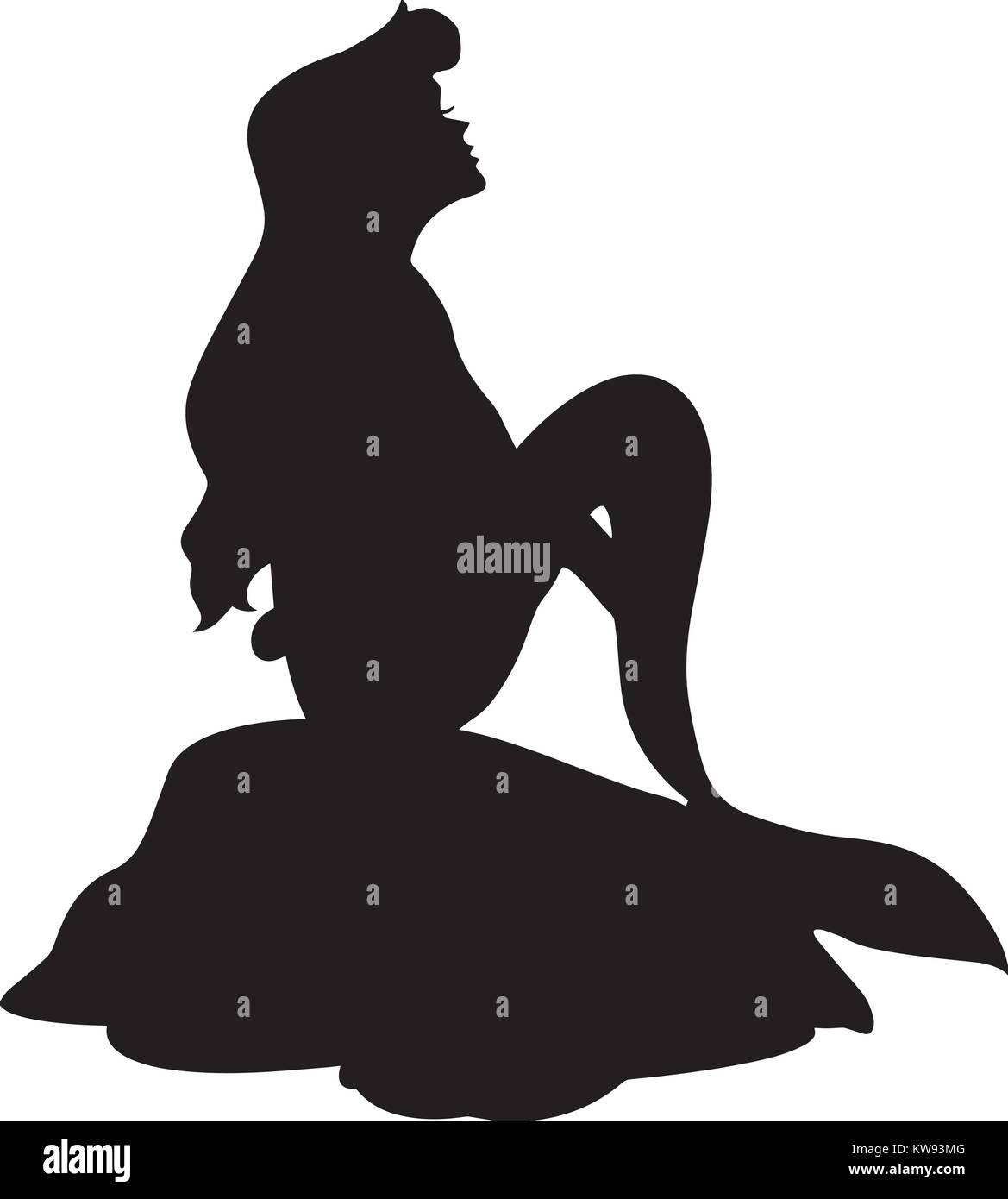 Free Free 174 Mermaid On Rock Svg SVG PNG EPS DXF File