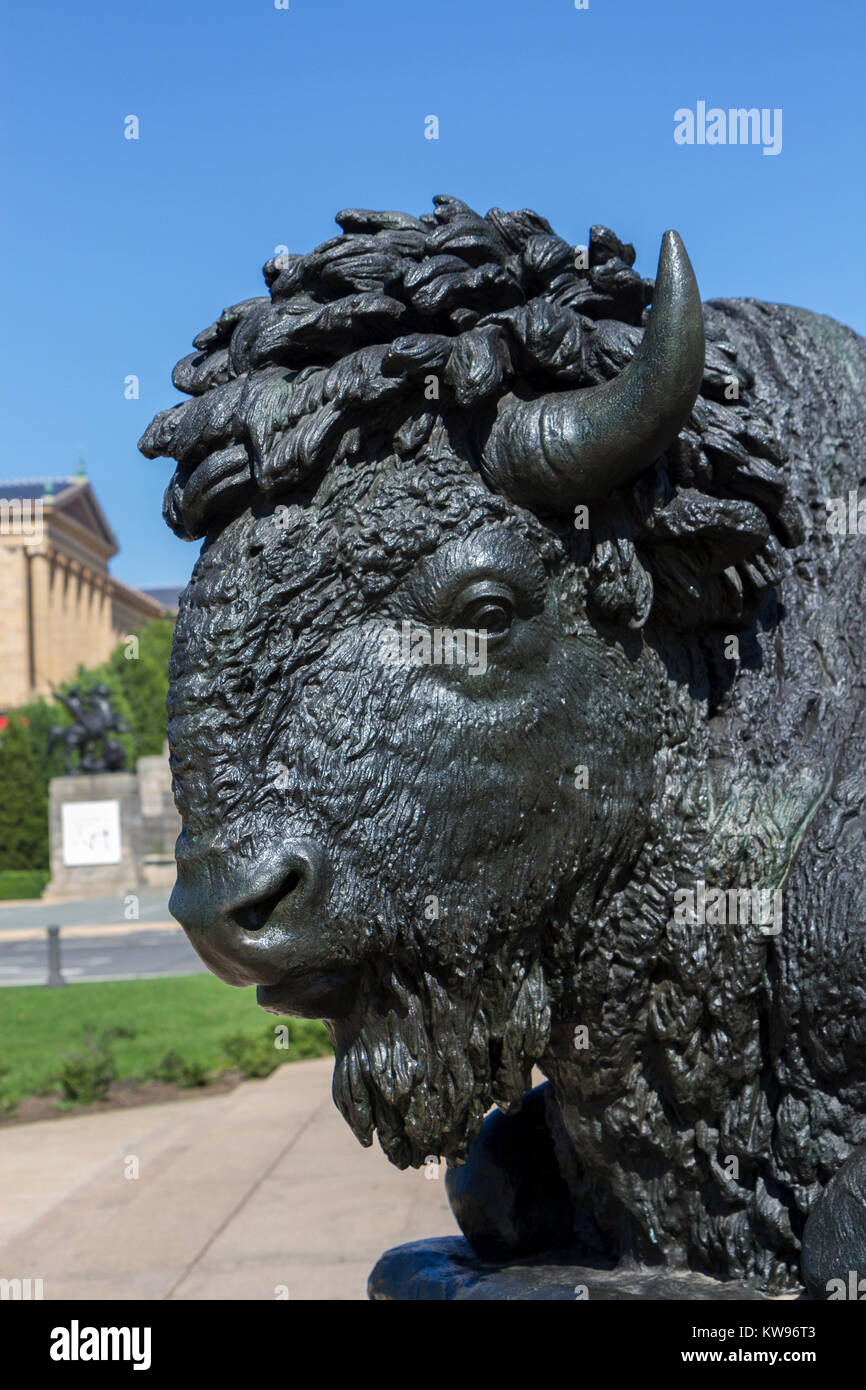 Buffalo Sculpture High Resolution Stock Photography and Images - Alamy