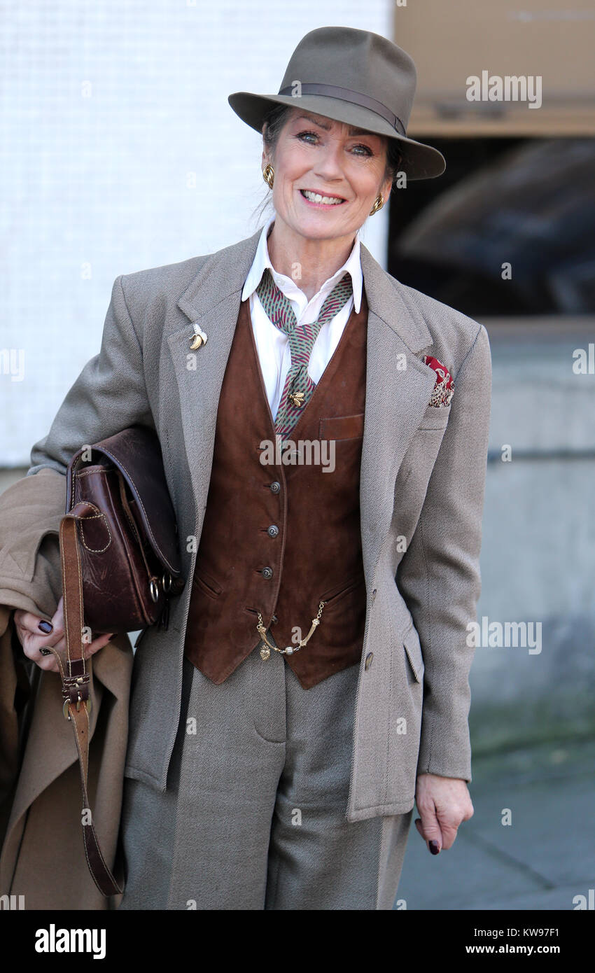 Lorraine Chase outside ITV Studios Featuring Lorraine Chase Where