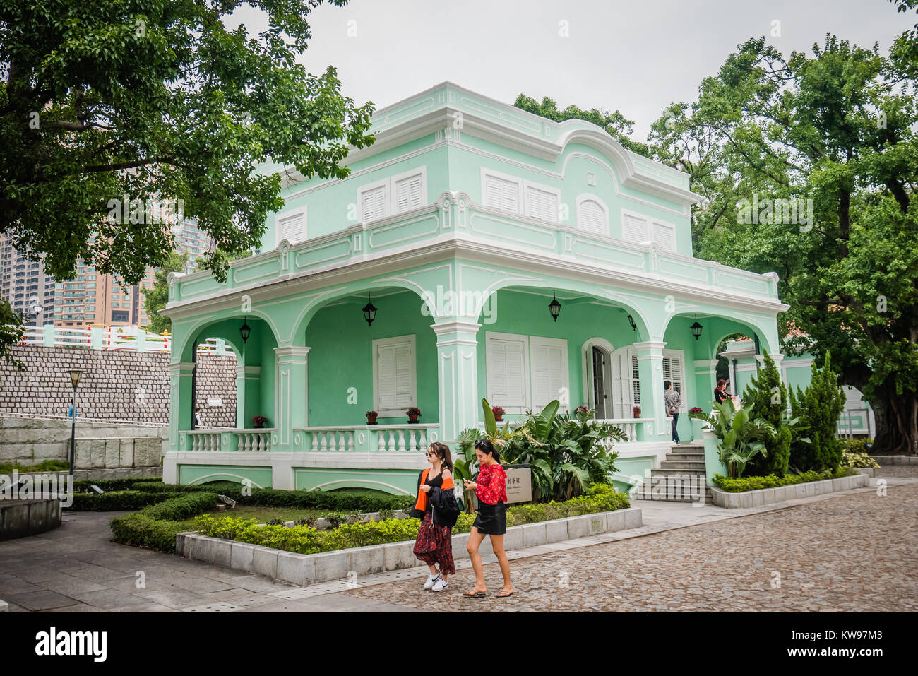 macau taipa houses museum tourist attraction Stock Photo Alamy