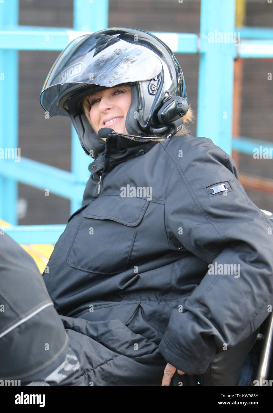 Kate Garraway outside ITV Studios Featuring: Kate Garraway Where