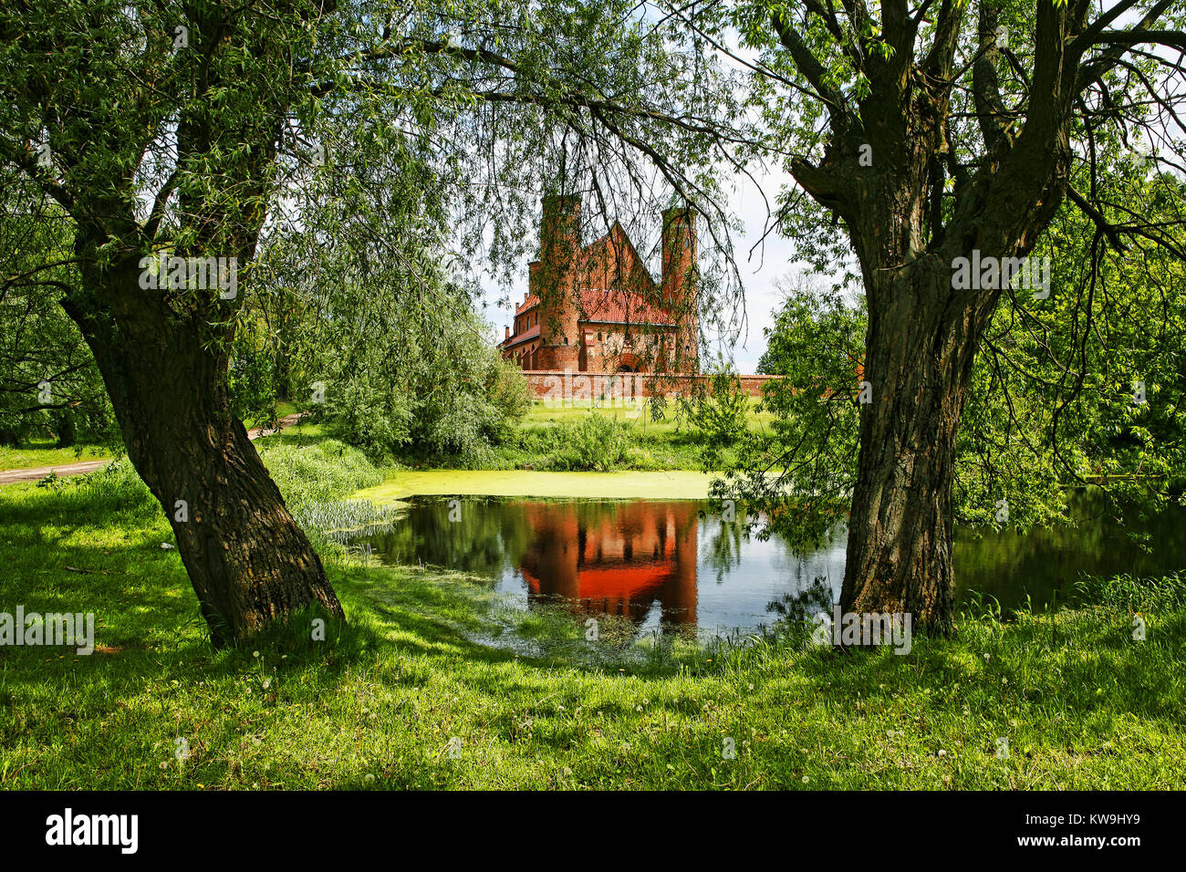 Poland, Brochow, church Stock Photo - Alamy