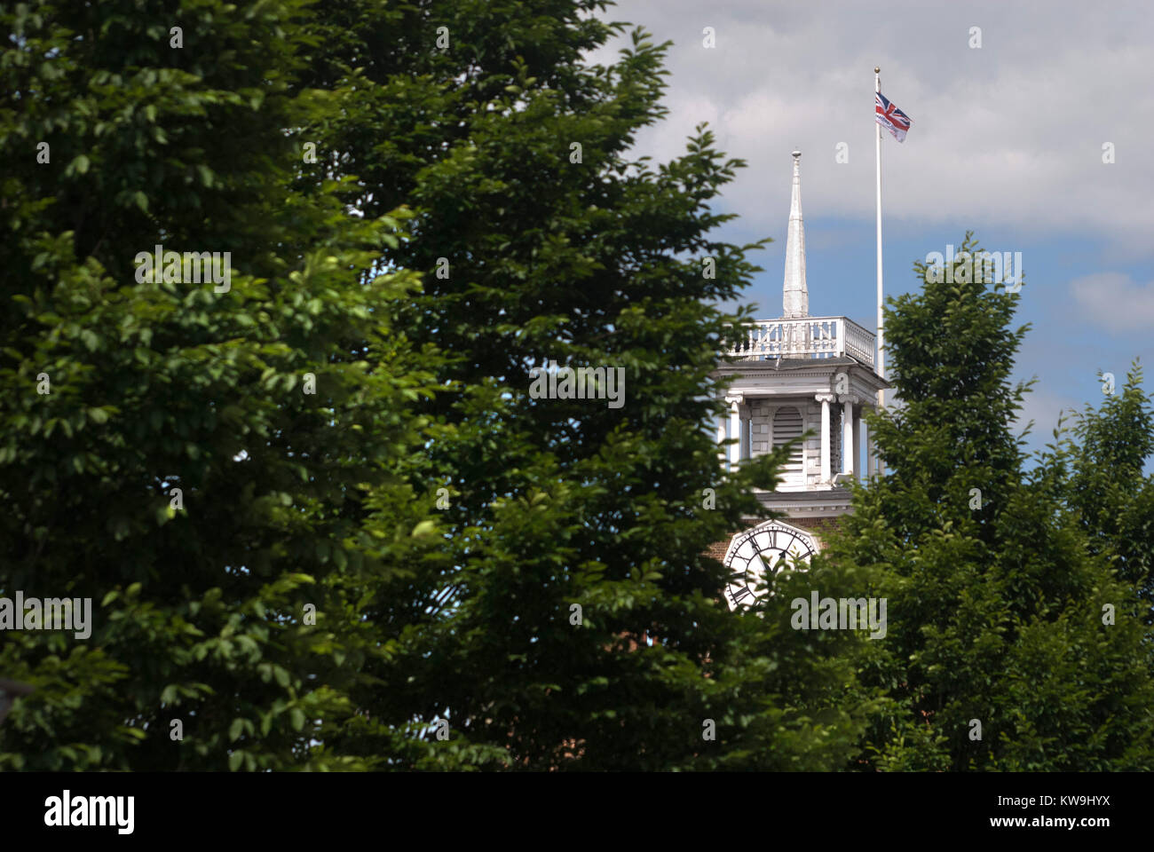 Stockton Town Hall Stock Photo Alamy