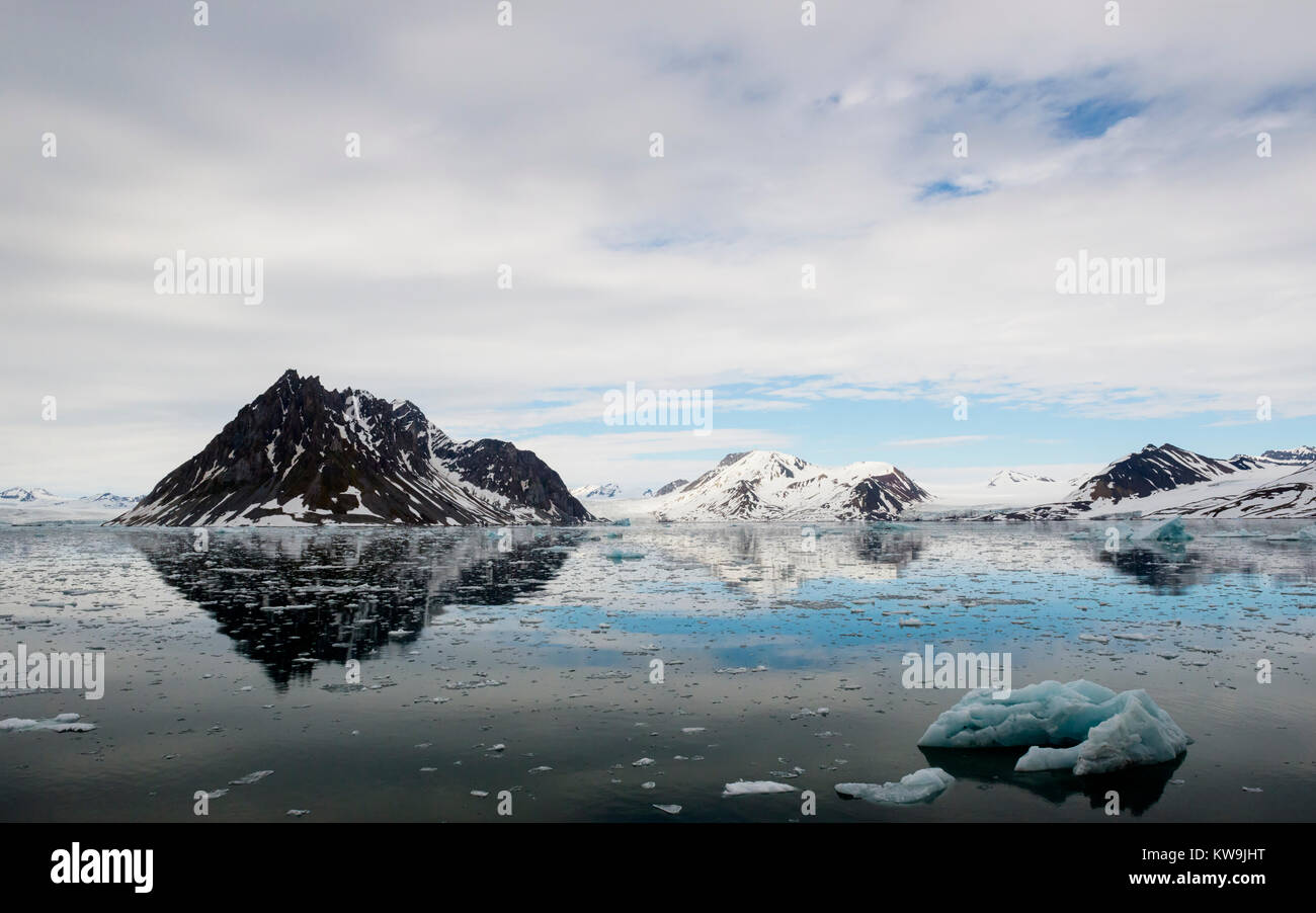 Hornsund, Svalbard Stock Photo