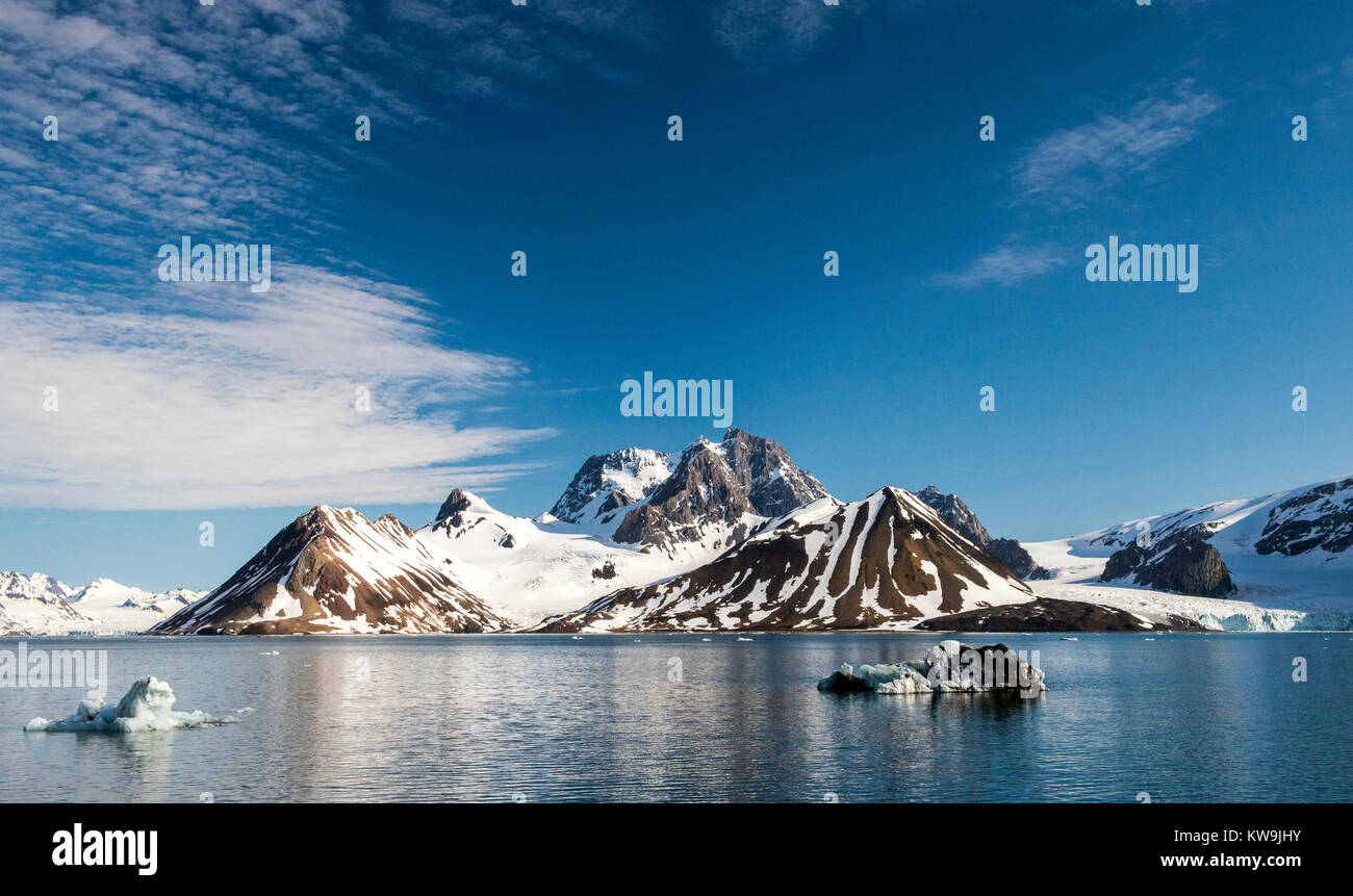Hornsund, Svalbard Stock Photo