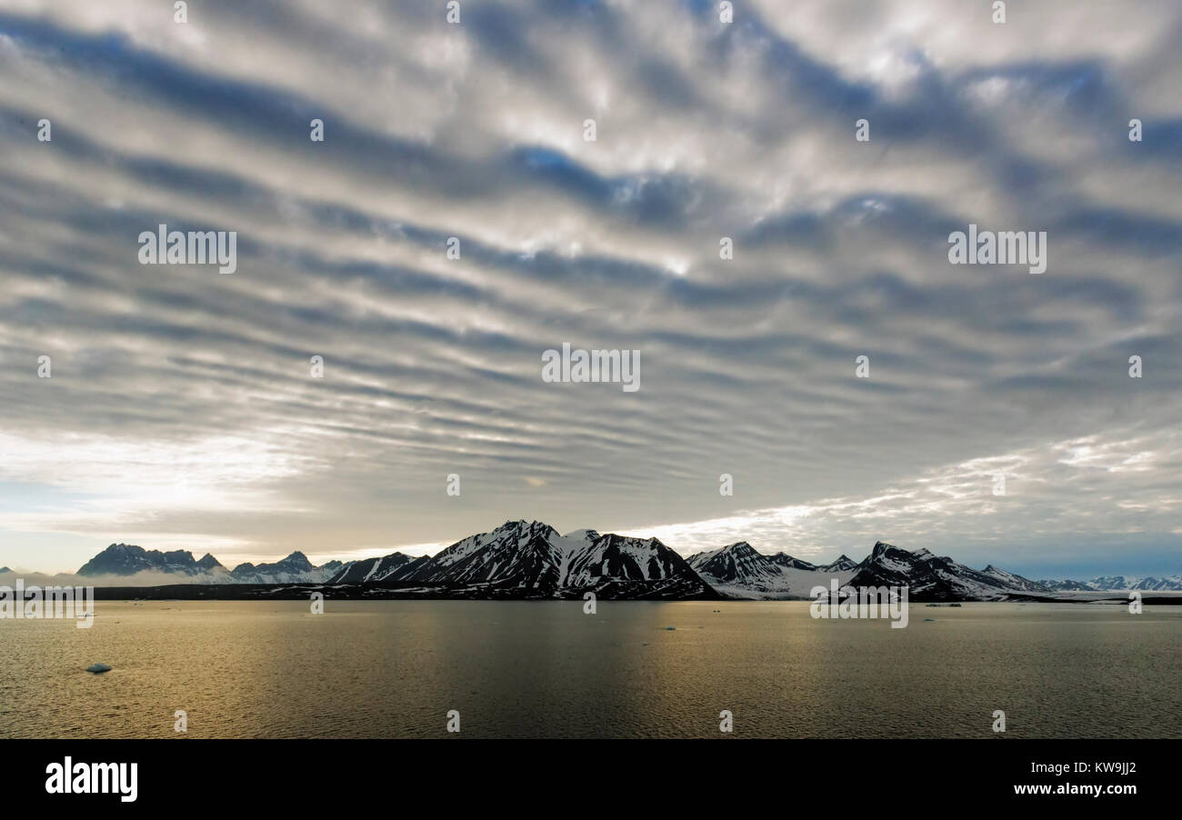 Hornsund , Svalbard Stock Photo