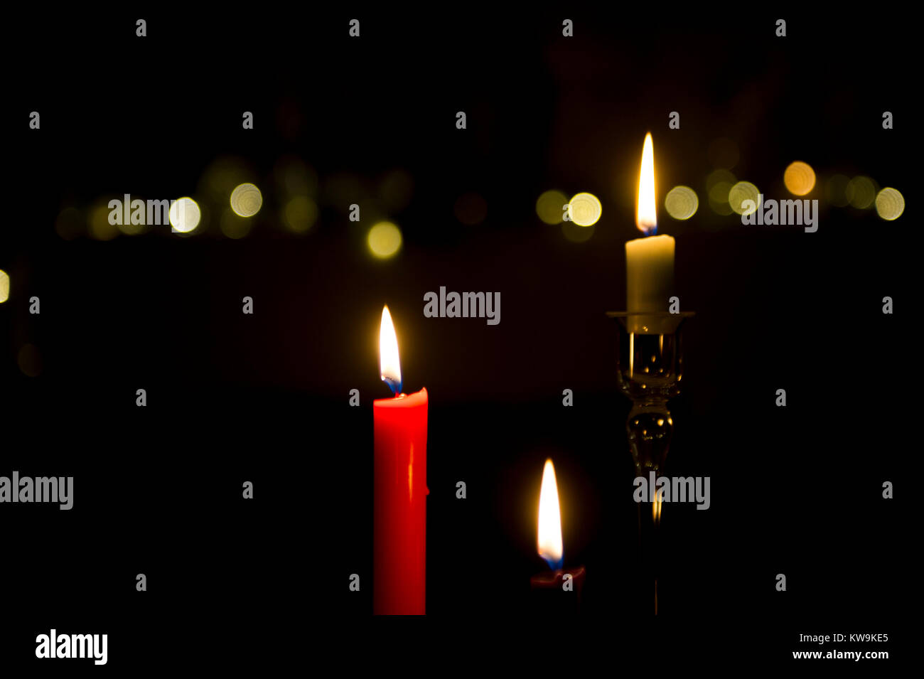 Beeswax Candles Christmas High Resolution Stock Photography And Images Alamy