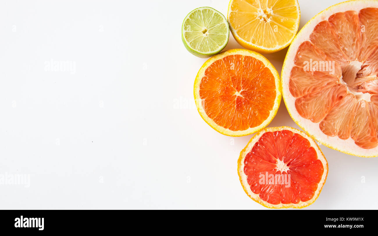 Cut citrus lemon orange close hi-res stock photography and images - Alamy