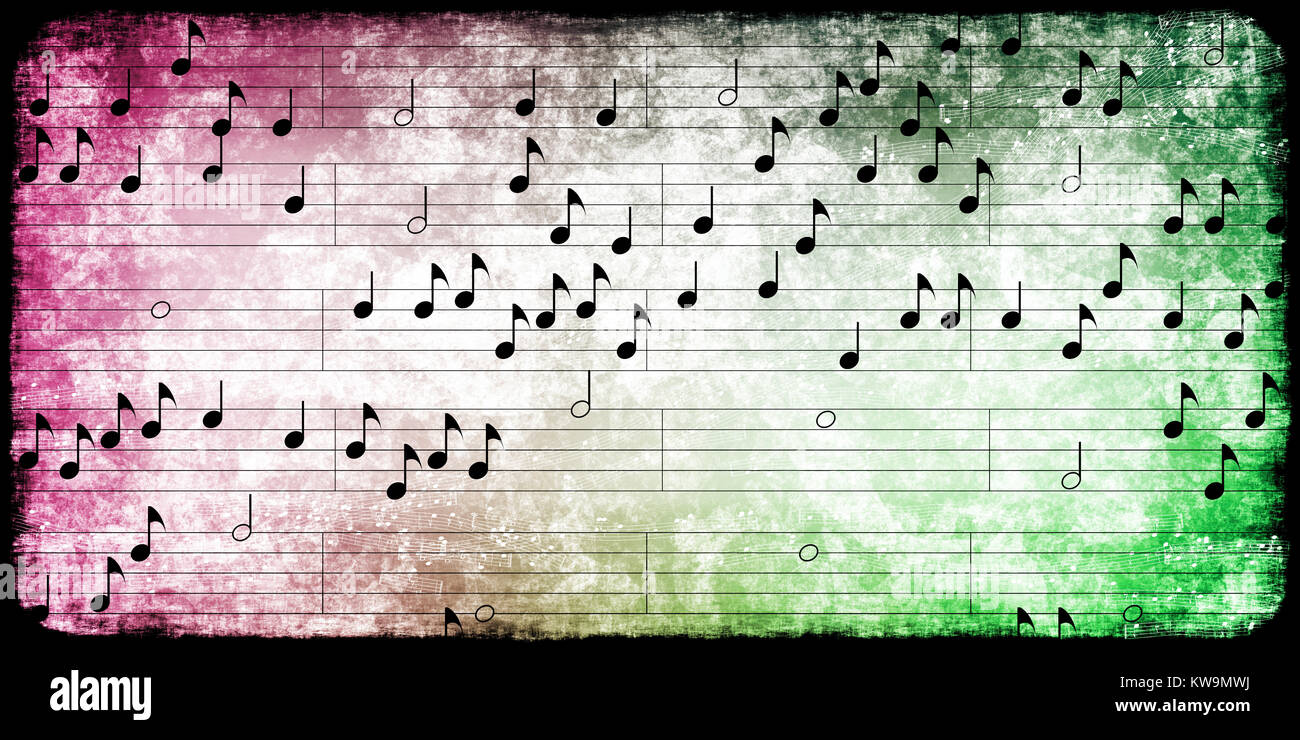 Classical Music Notes Abstract Background Art Stock Photo - Alamy