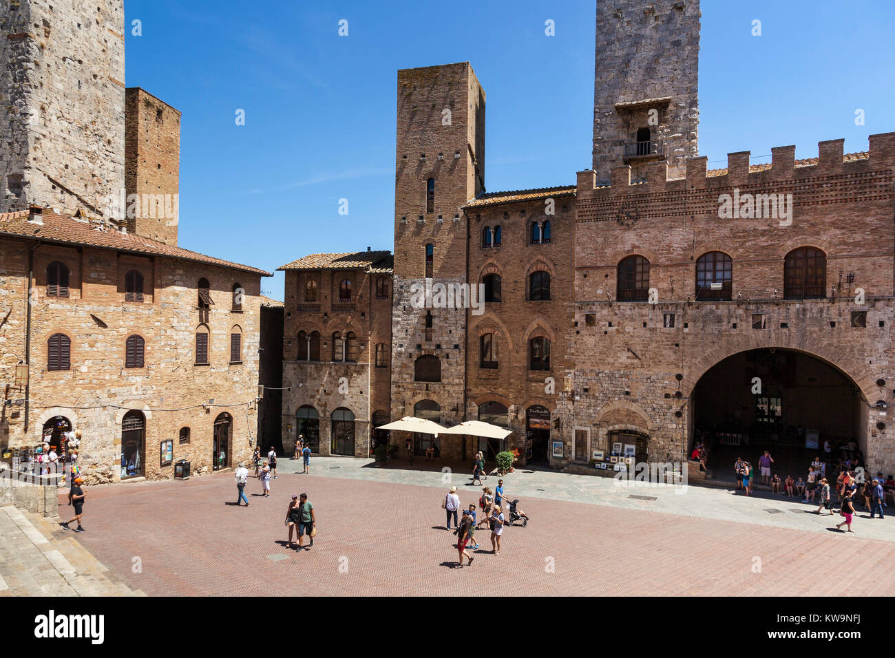 San Gimignano, Tuscany, Italy Stock Photo - Alamy