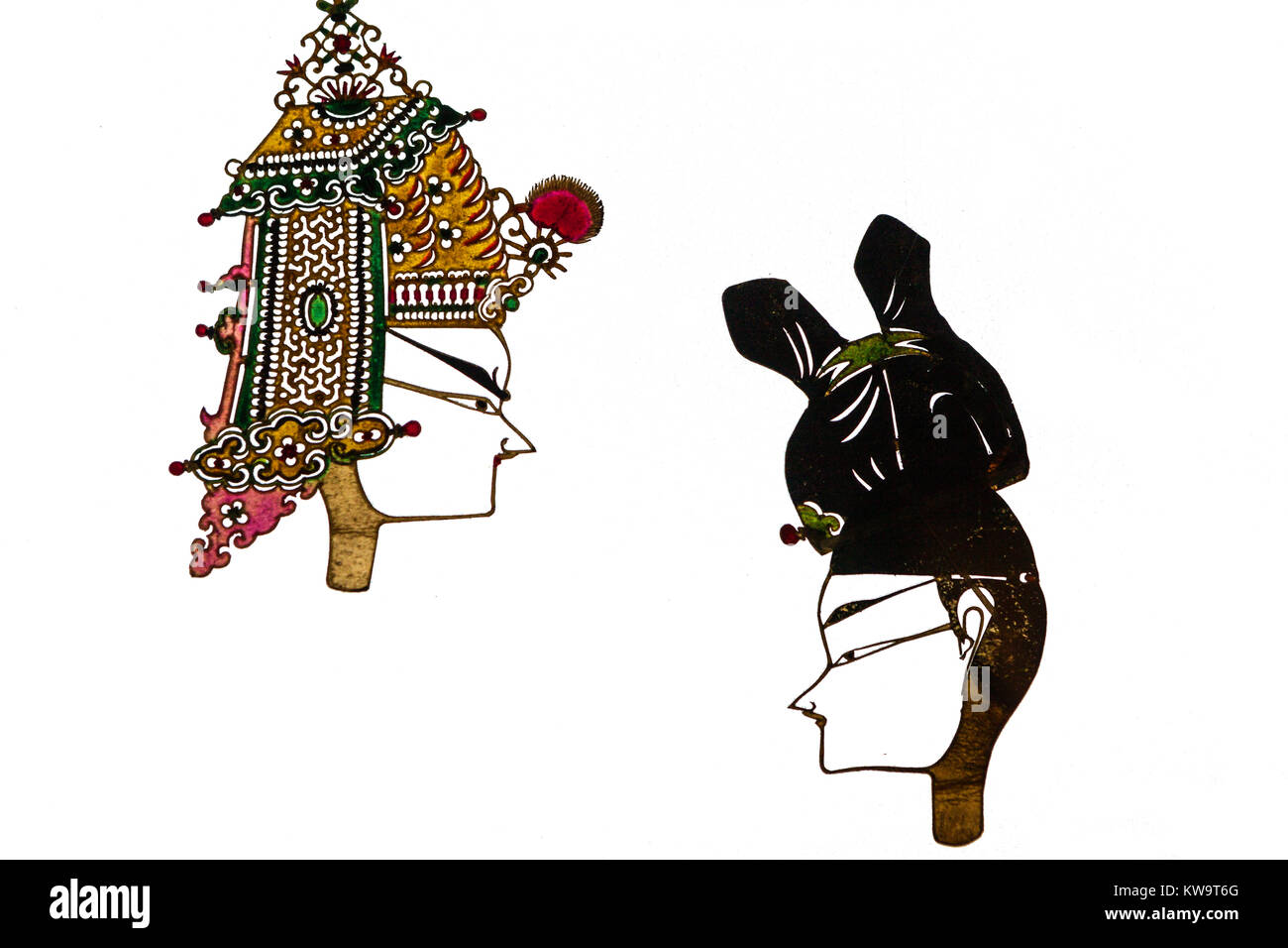 Chinese puppet play Cut Out Stock Images & Pictures Alamy