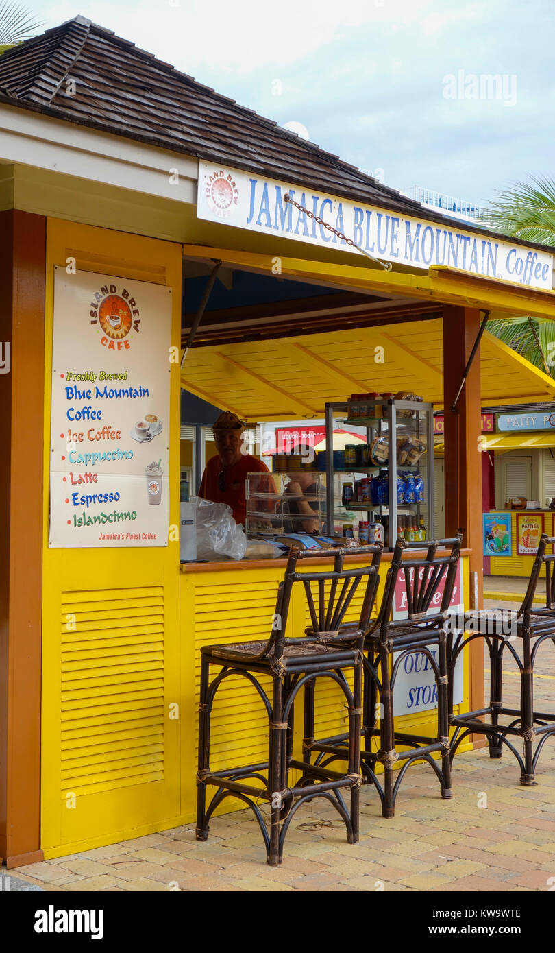 Stores in Cruise Terminal Shopping Area, Falmouth, Jamaica, West Indies