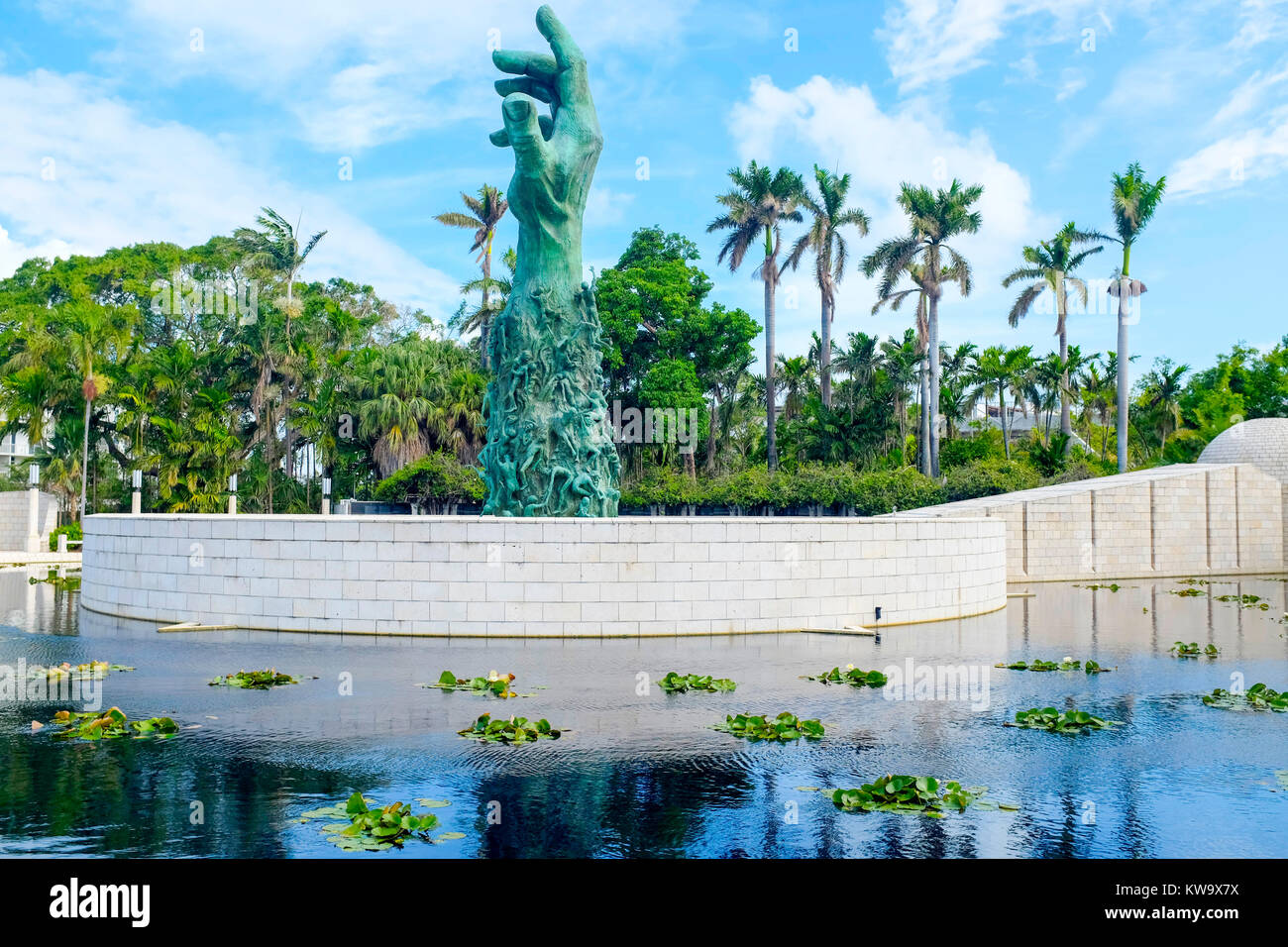 Holocaust Memorial, Miami Beach, Florida, USA Stock Photo