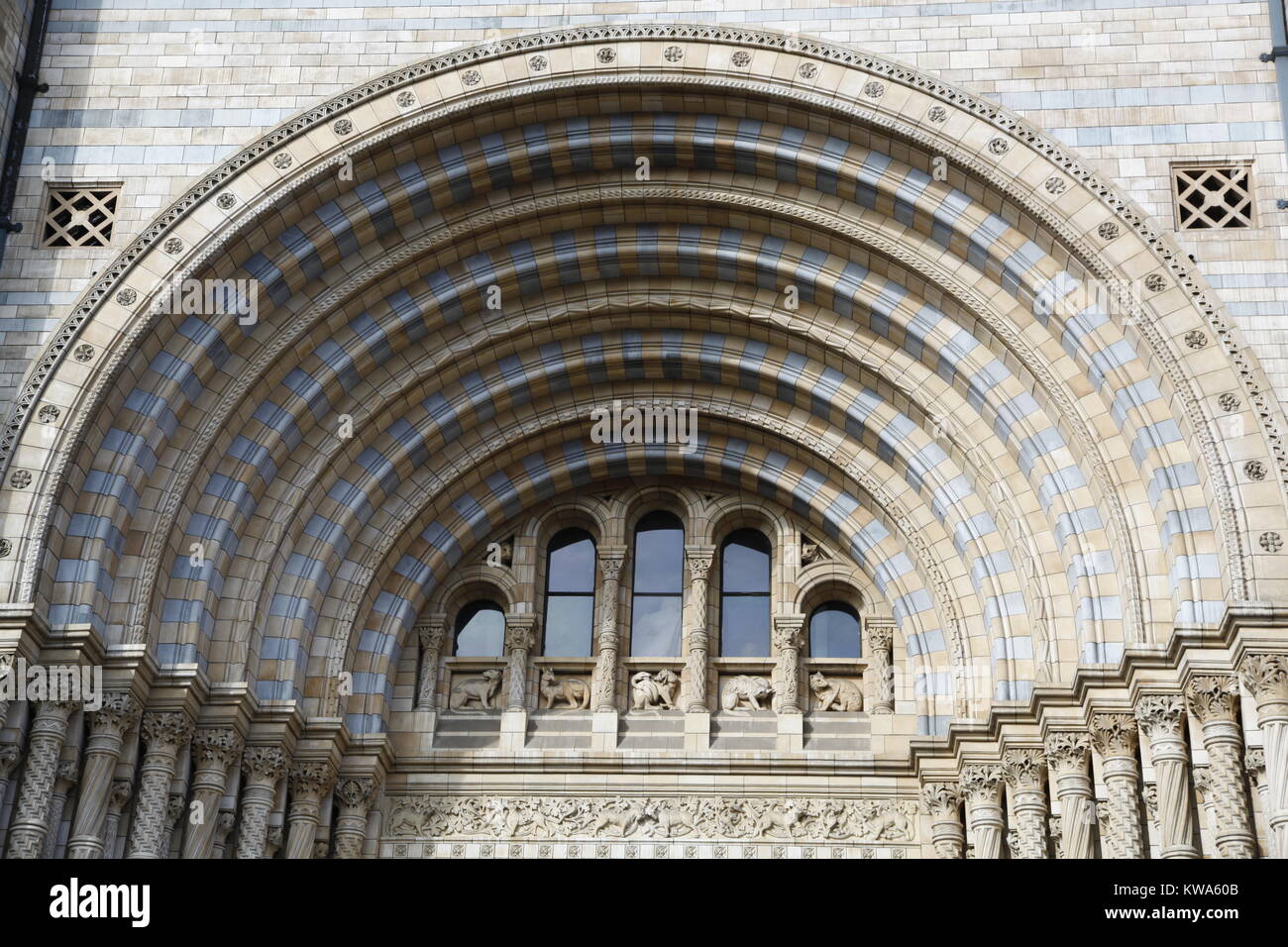 Natural History Museum - NHM - London Stock Photo