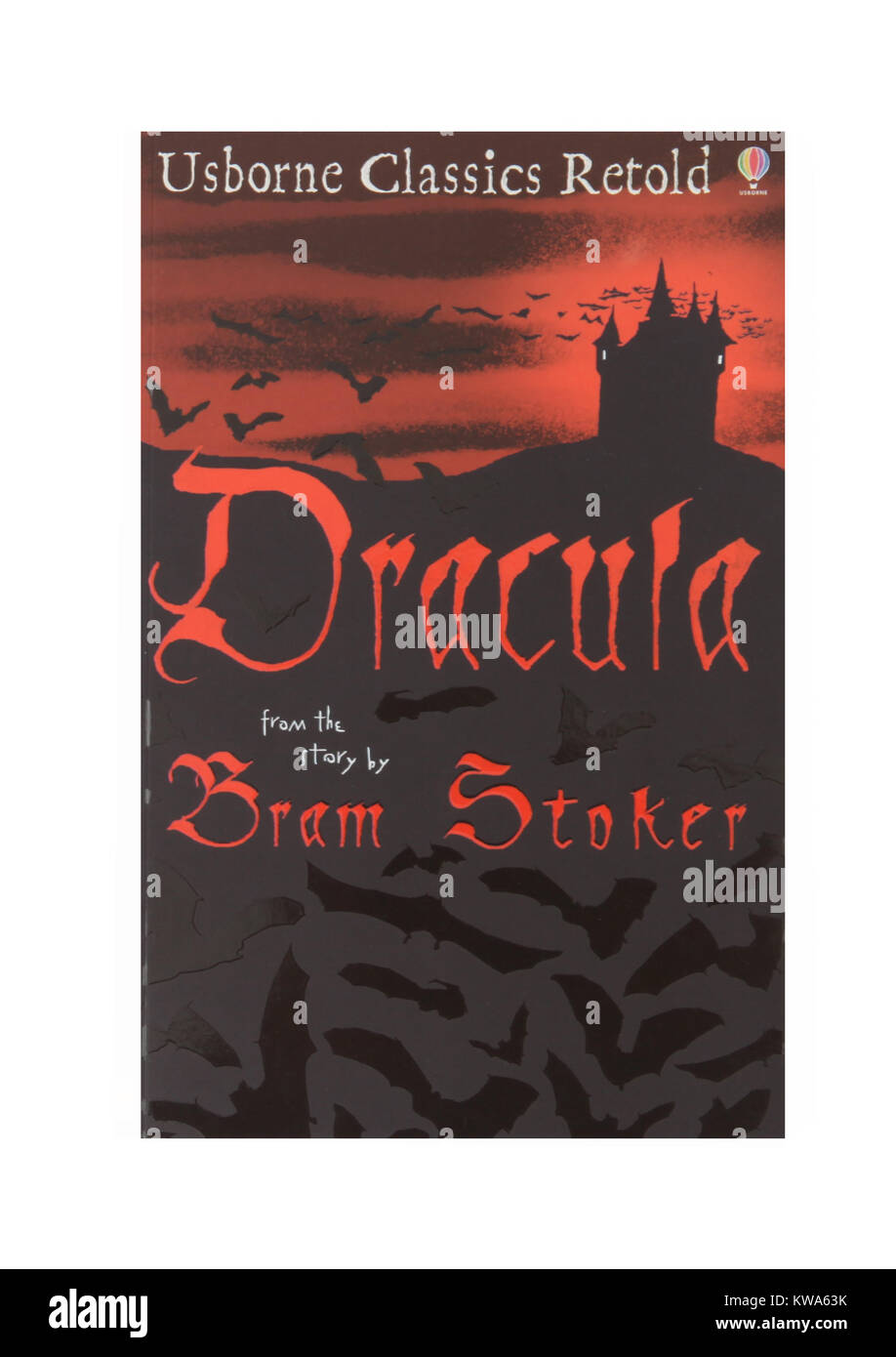 The book, Dracula by Bram Stoker Stock Photo