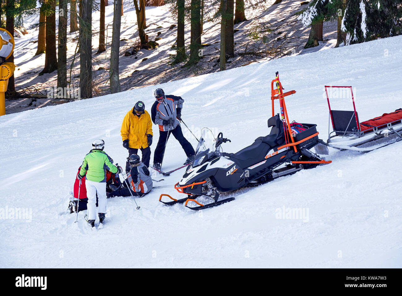 Rescue sled hi-res stock photography and images - Alamy