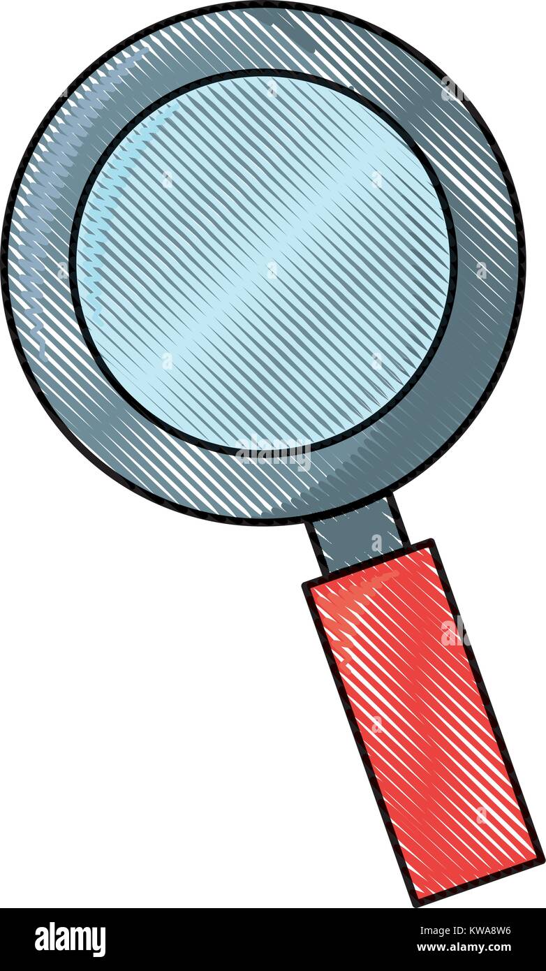 Magnifying glass symbol Stock Vector Image & Art Alamy