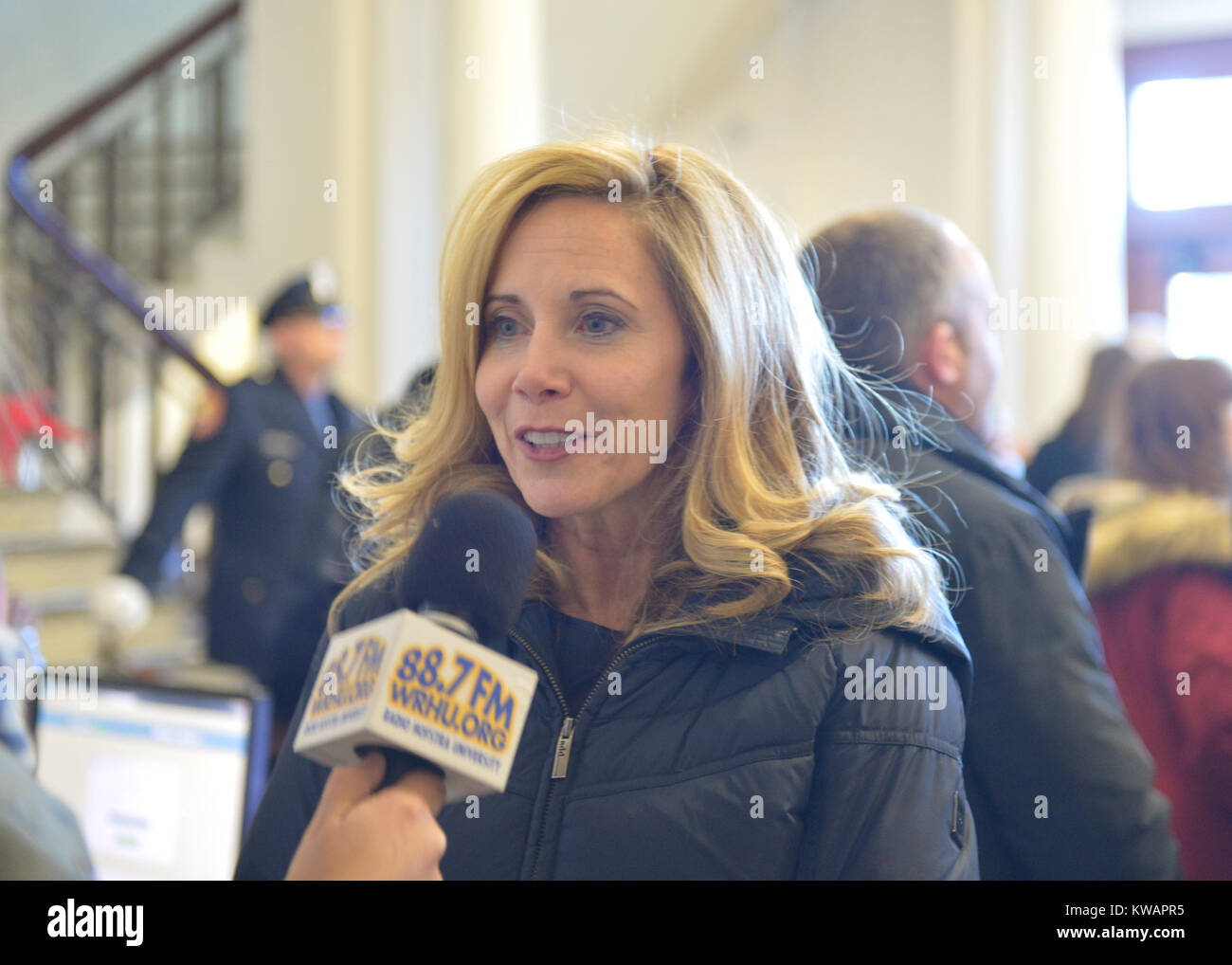 Mineola, New York, USA. January 1, 2018. Town of Hempstead Supervisor