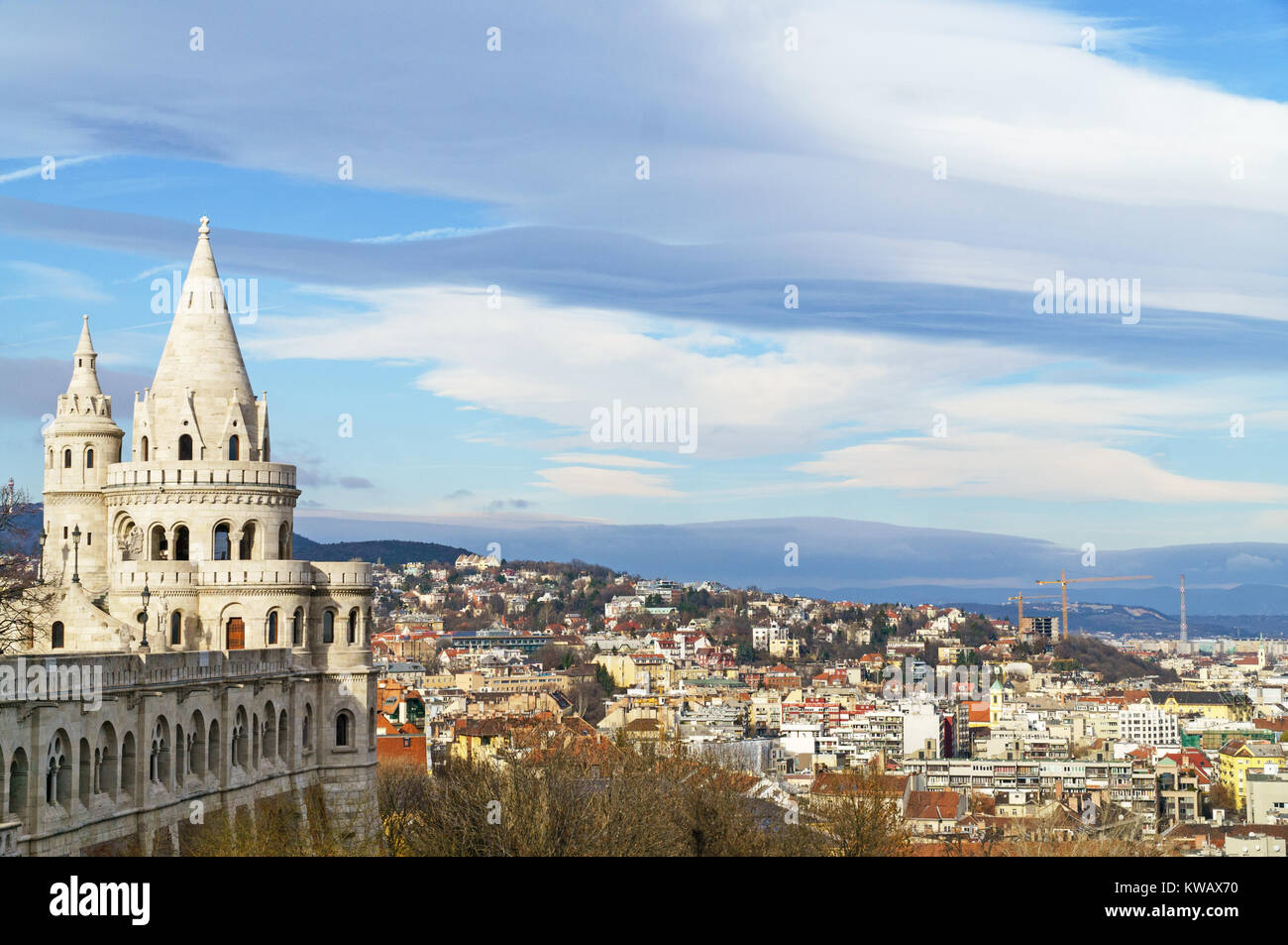 Panoramic view budapest matthias hi-res stock photography and images ...