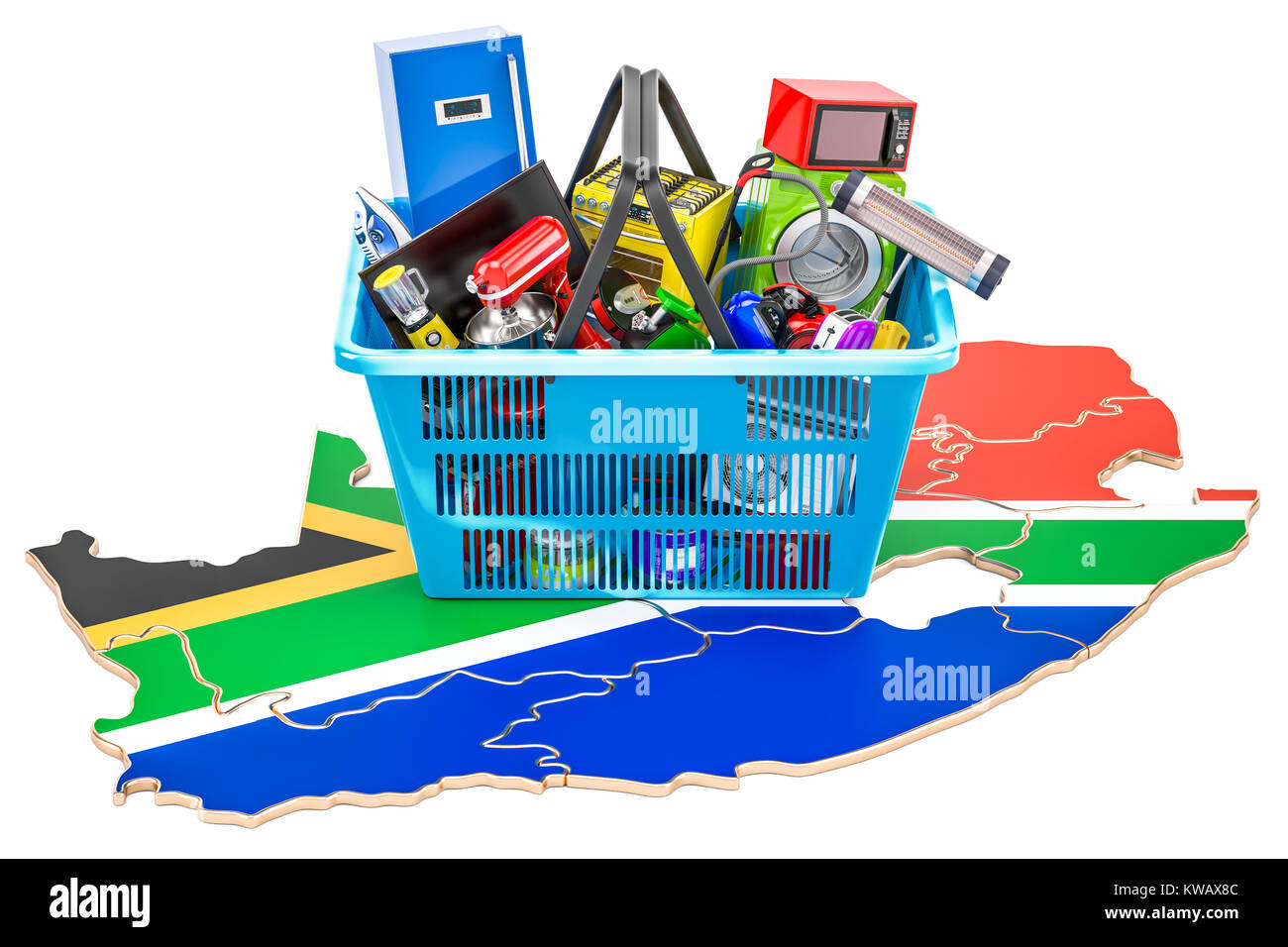 Online shopping delivery africa High Resolution Stock Photography and