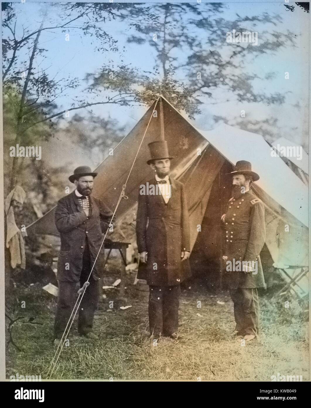 civil war photos in color