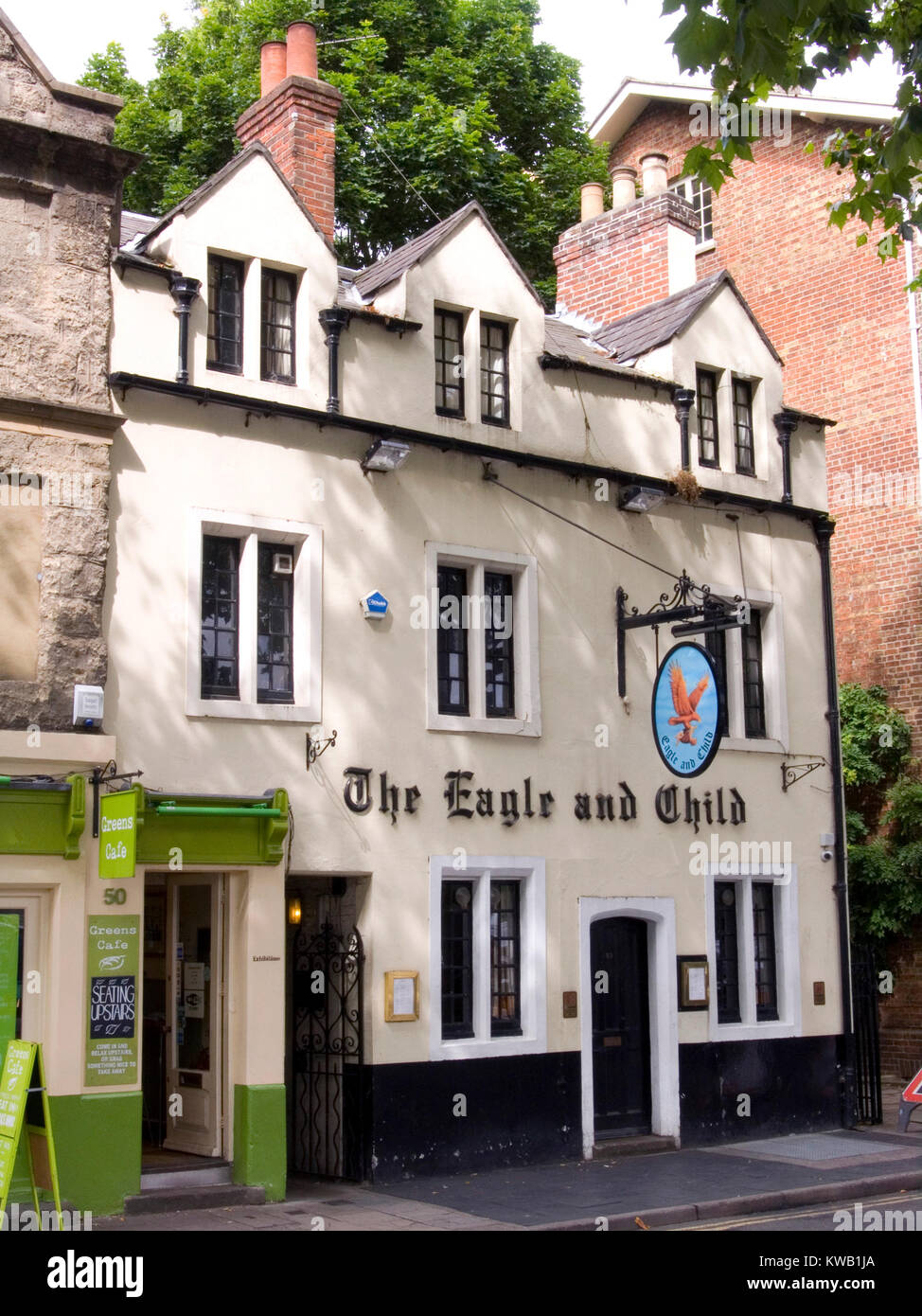 The Eagle and Child Stock Photo