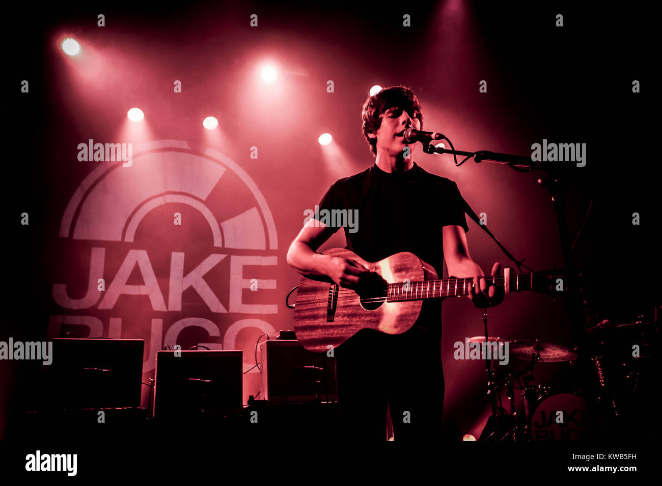 The English singer-songwriter and musician Jake Bugg performs a live ...