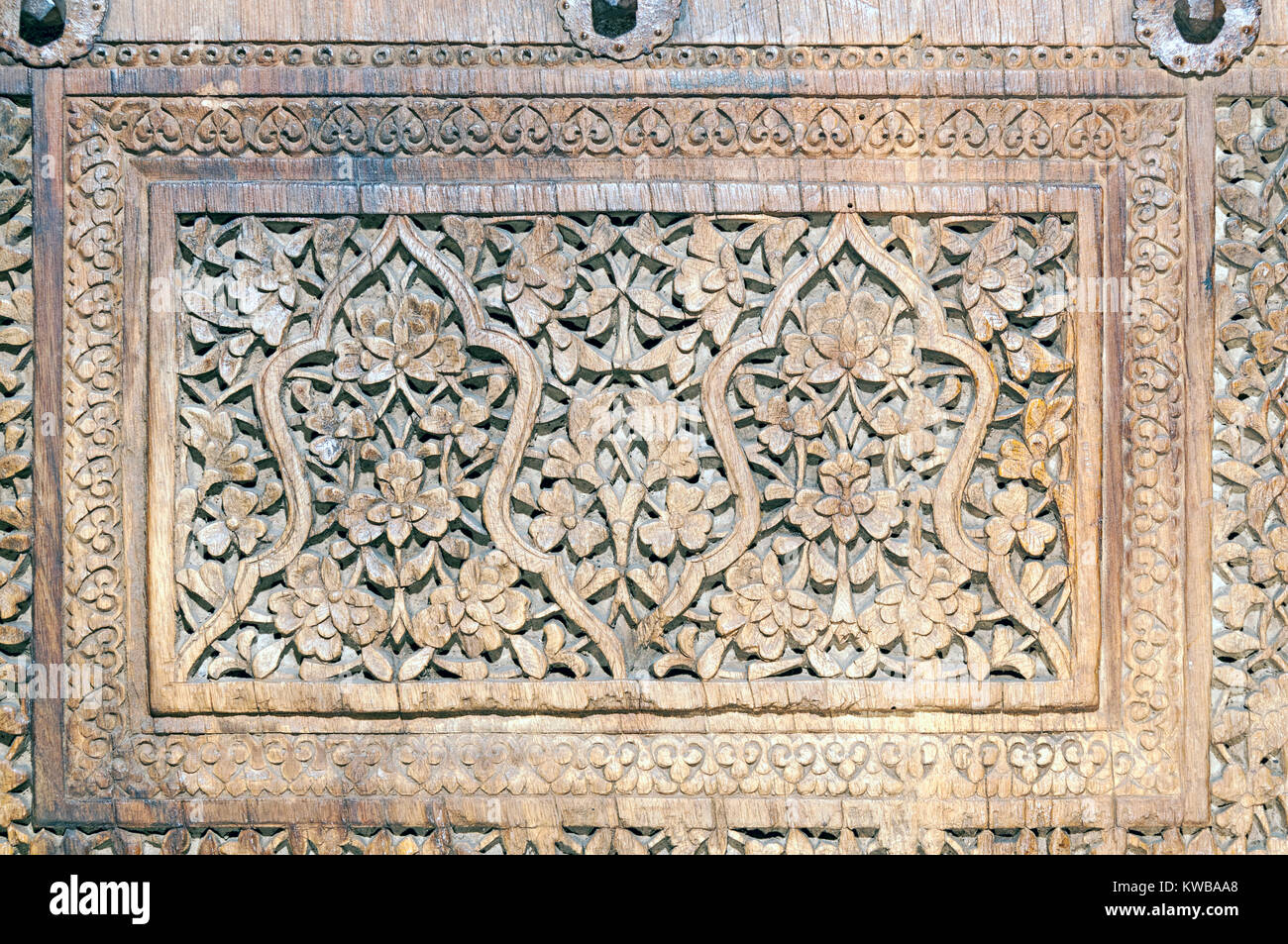 Sample of wooden engraving Stock Photo Alamy