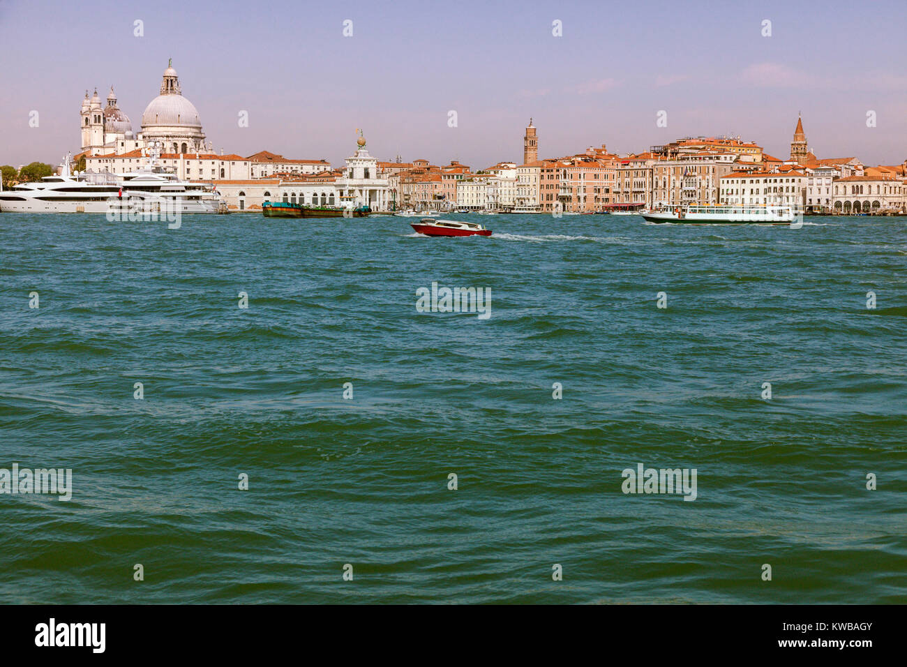 Venice dome tower sunset hi-res stock photography and images - Alamy