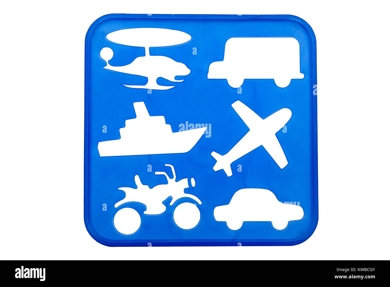 Stencil Set - Transport